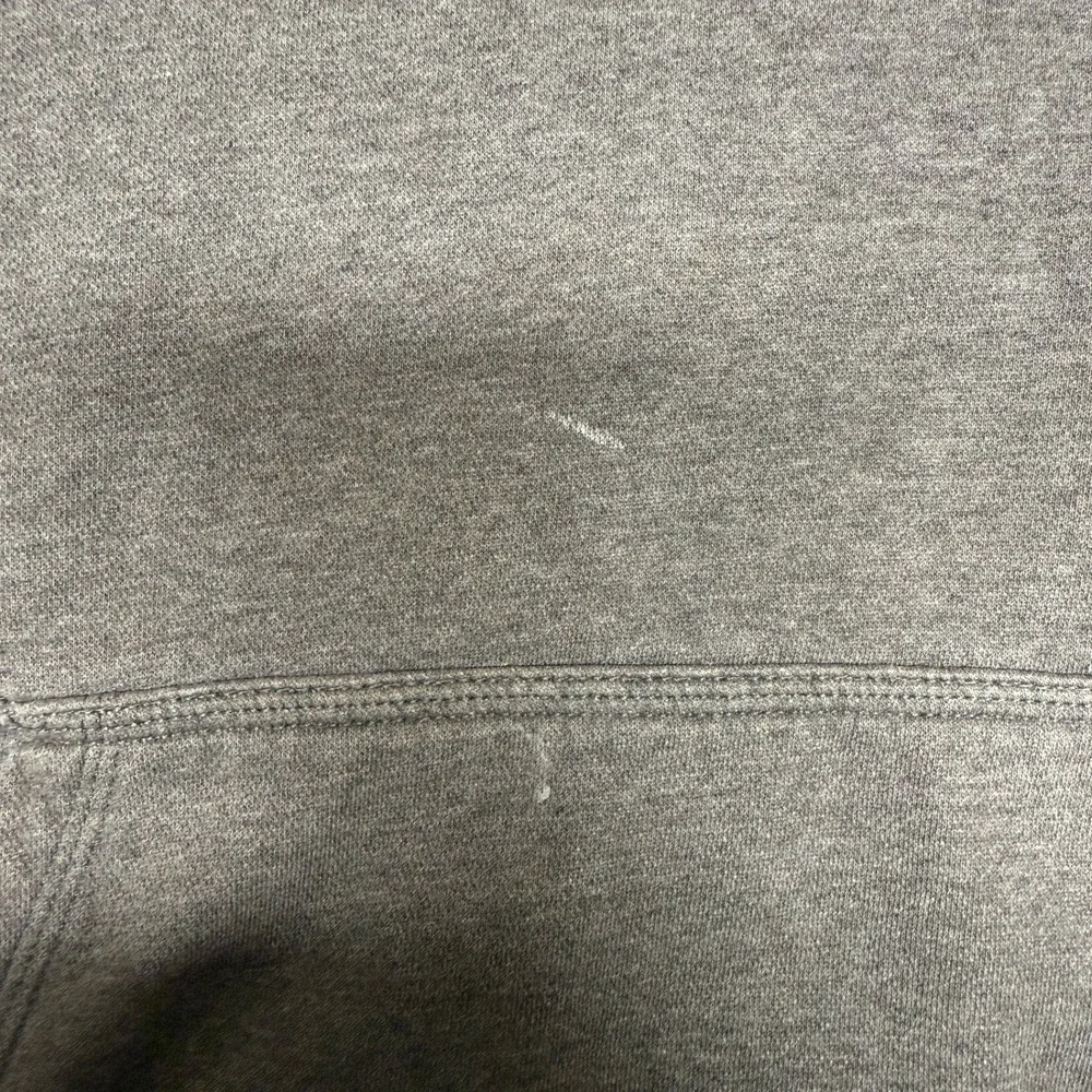 Vintage Nike Mens Hoodie XXL Gray Pullover Sweatshirt Embroidered Swoosh‎ Logo